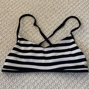 Strappy backless lululemon sports bra